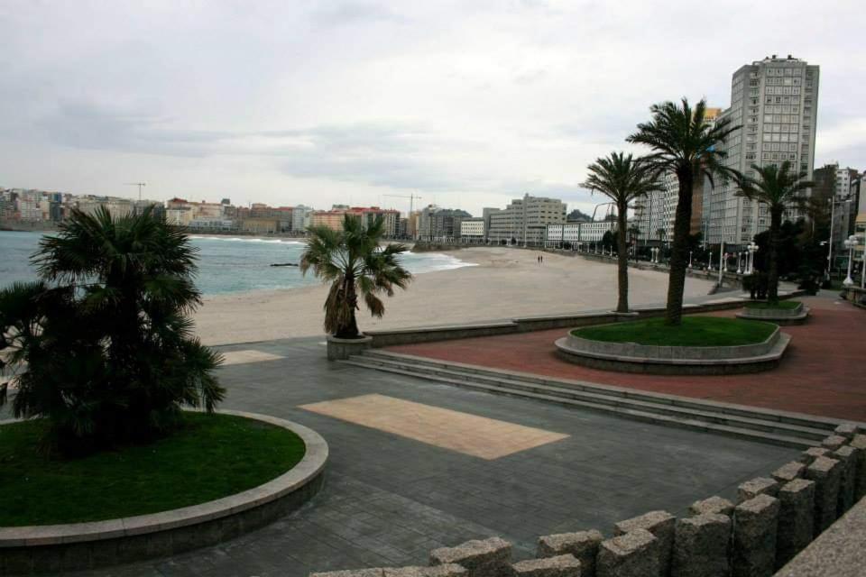 Apartamentos A Coruña Corunha Exterior foto