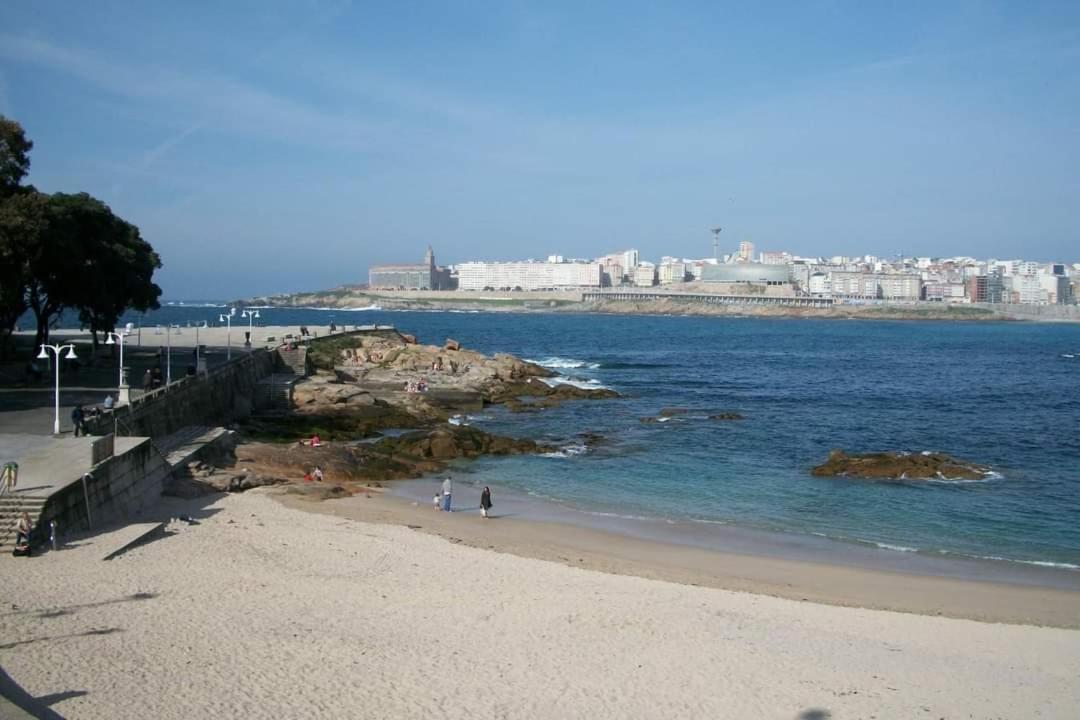 Apartamentos A Coruña Corunha Exterior foto